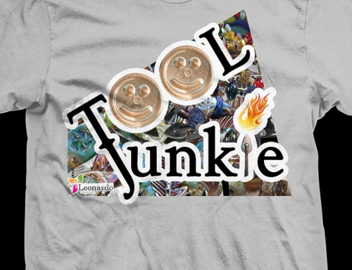Leonardo Lampwork Tool Junkie T-Shirt