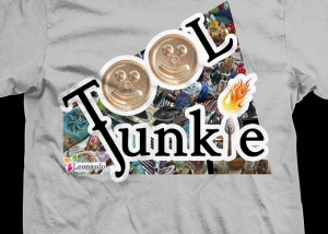 Leonardo Lampwork Tool Junkie T Shirt