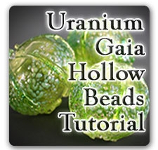 Leonardo Lampwork Uranium Gaia Hollow Tutorial Box Design